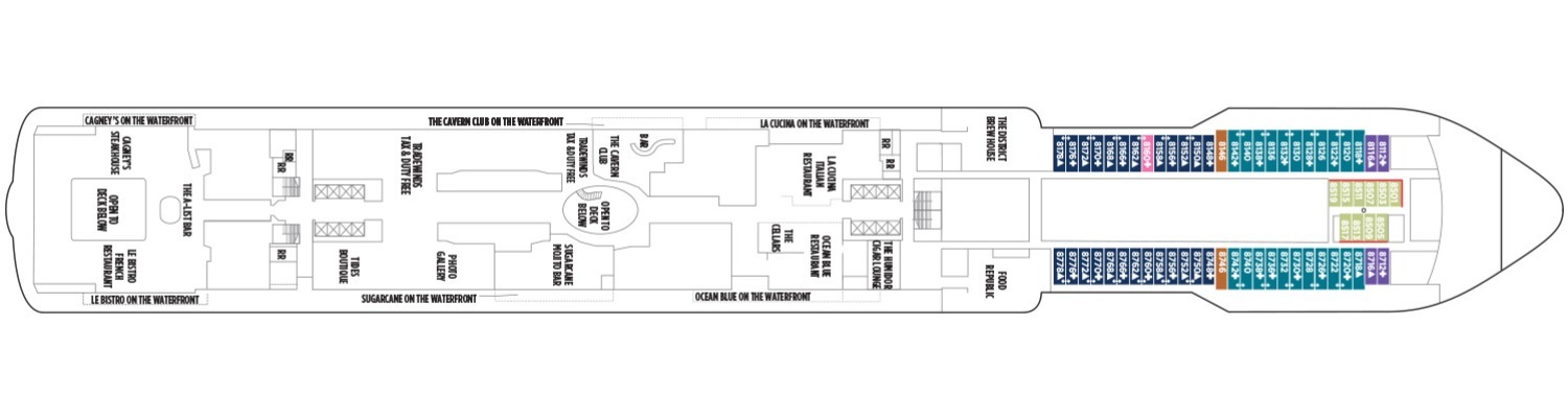 Norwegian Joy deck 8