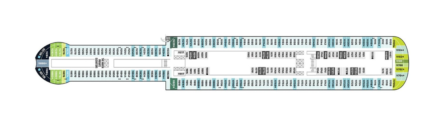 Cruise NCL Norwegiana Luna deck 11