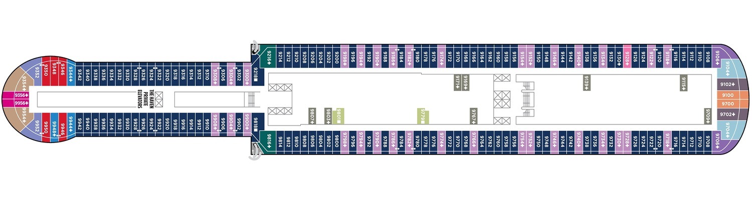 Cruise NCL Norwegian Prima deck 9