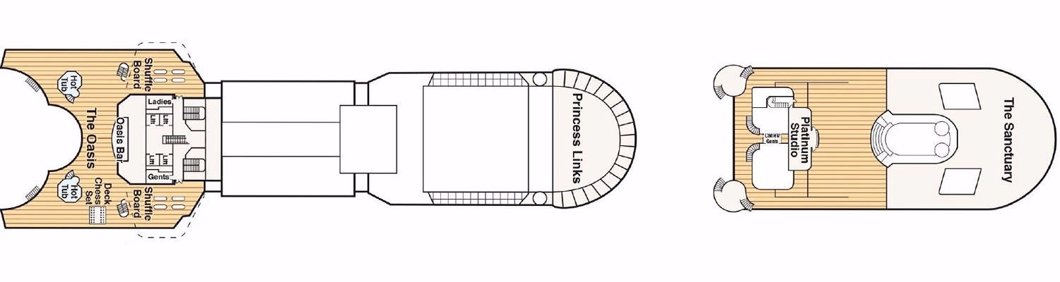 Diamond Princess deck 16 Sports