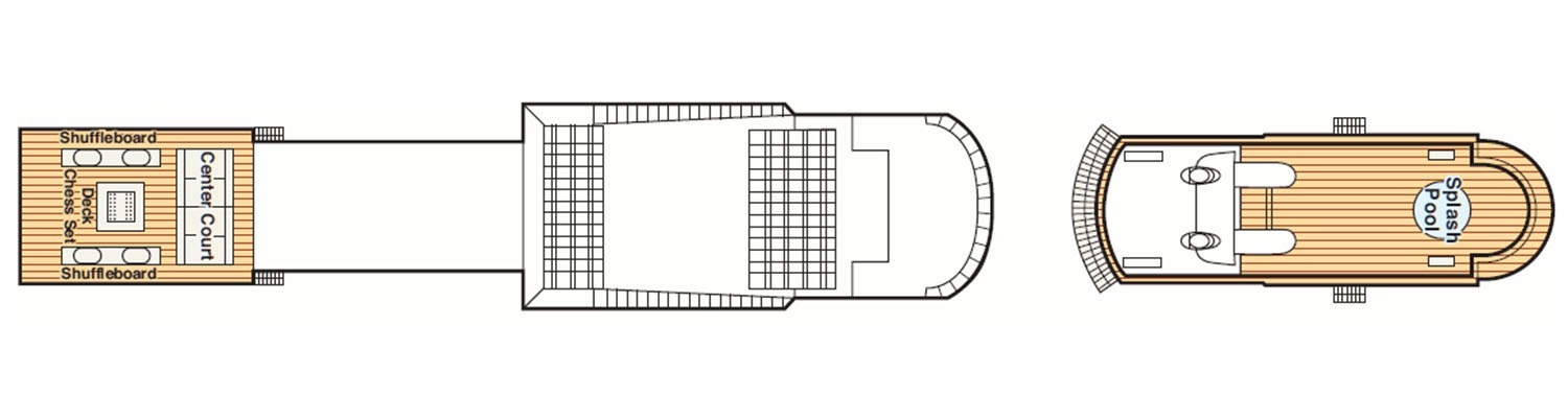 Island Princess deck 16 Sports