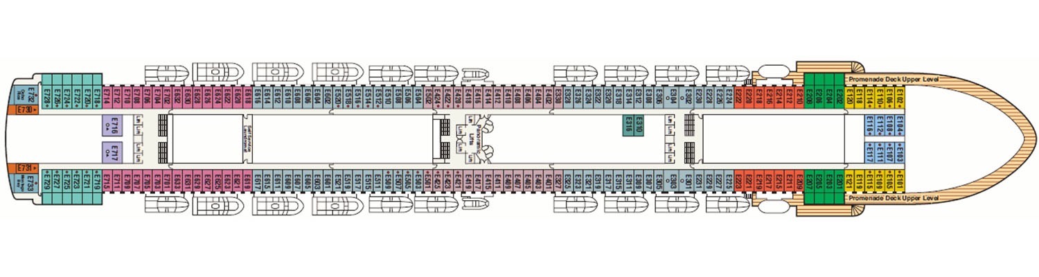 Star Princess deck 8 Emerald