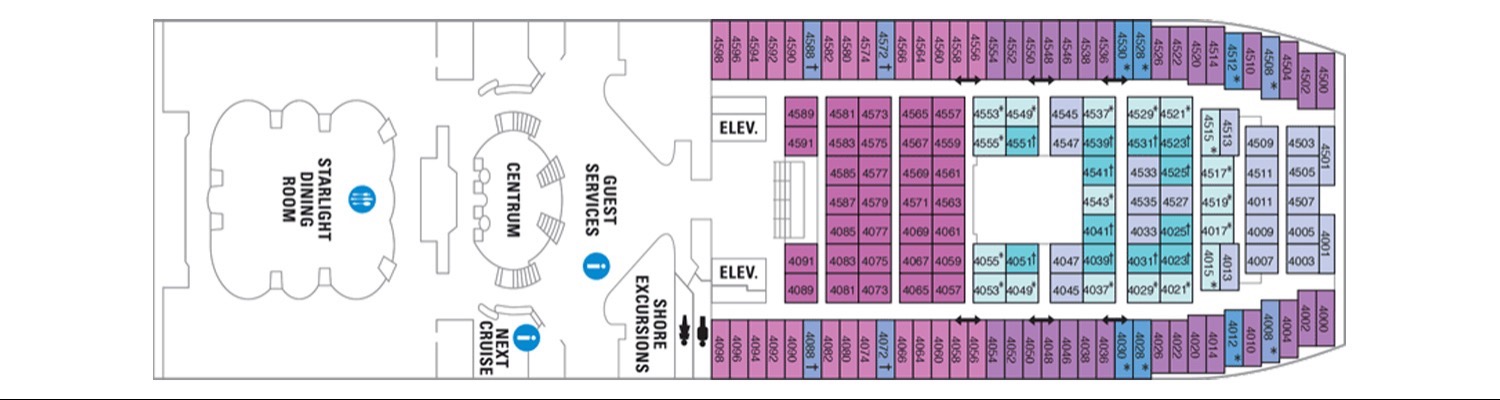 Majesty of the Seas deck 4 