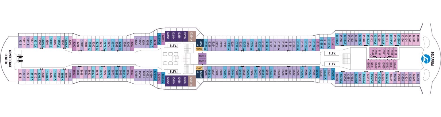 Quantum of the Seas deck 13
