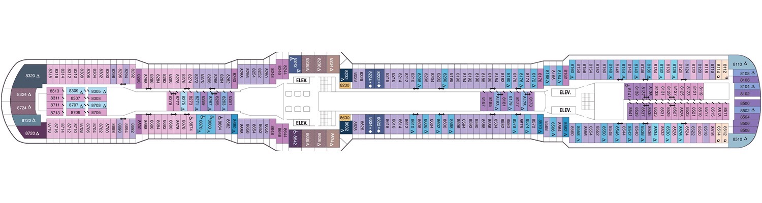 Quantum of the Seas deck 8