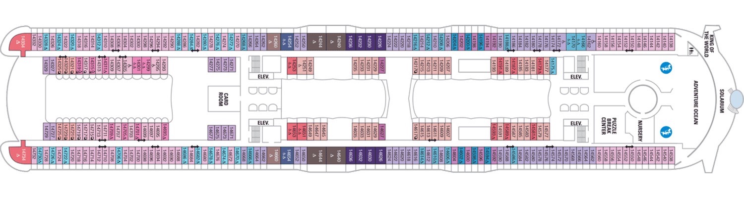 Symphony of the Seas deck 14