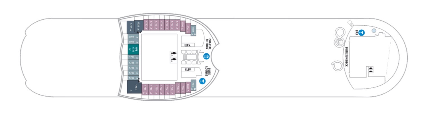 Symphony of the Seas deck 17
