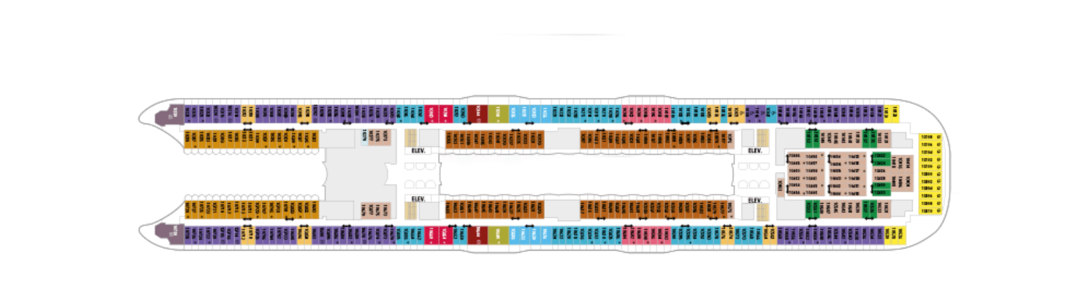 Allure of the Seas deck 10