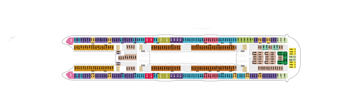 Allure of the Seas deck 11