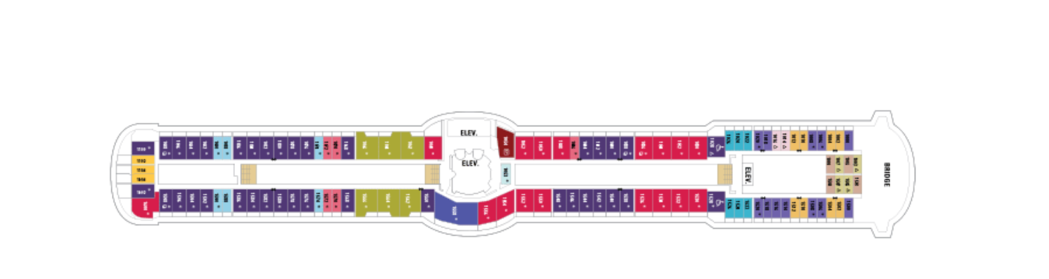 Brilliance of the Seas deck 10