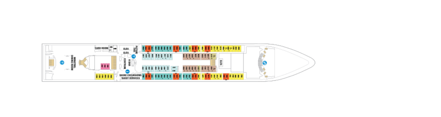 Brilliance of the Seas deck 4
