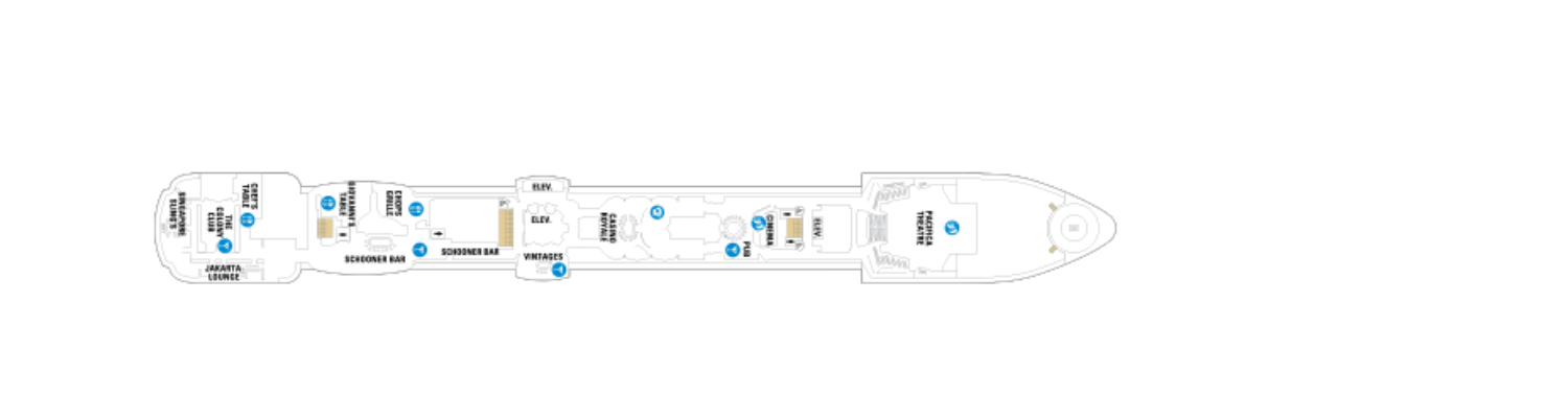Brilliance of the Seas deck 6