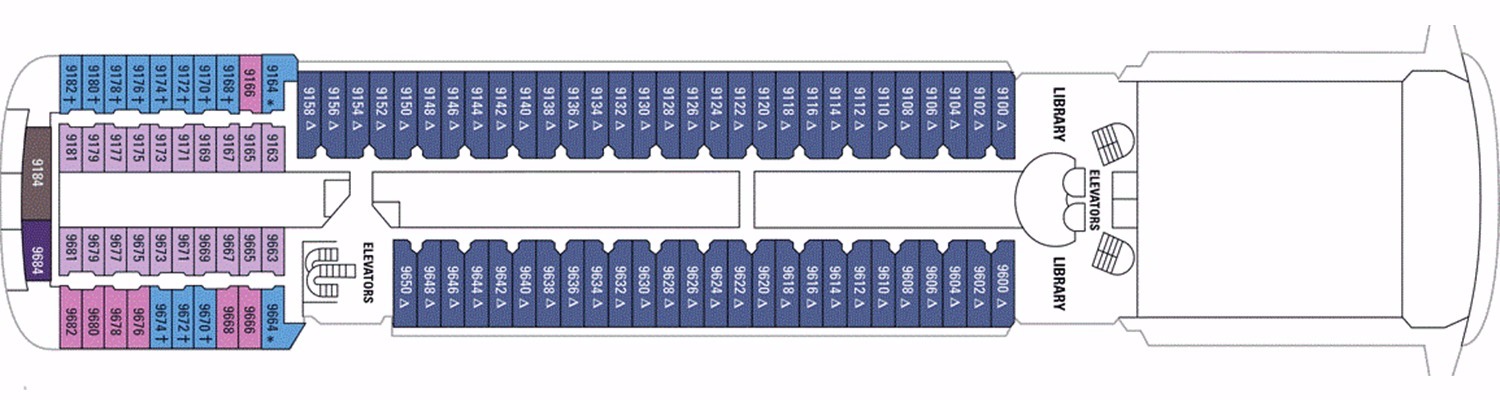 Empress of the Seas deck 9