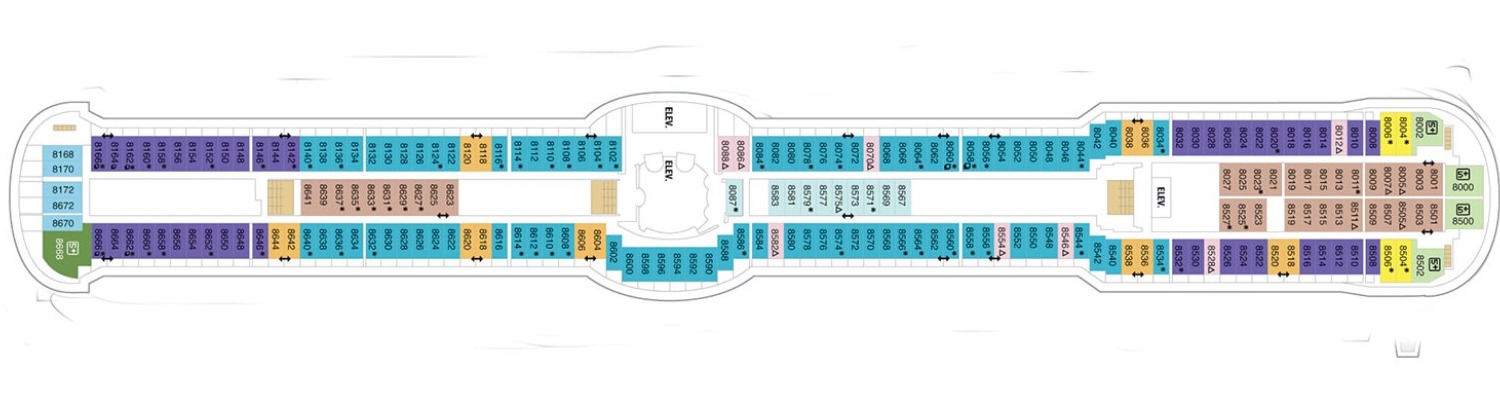 Jewel of the Seas deck 9 
