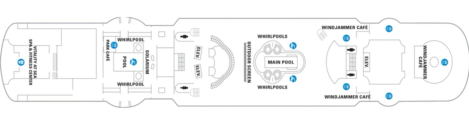 Rhapsody of the Seas deck 9 