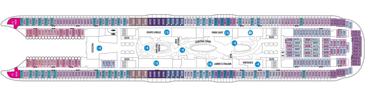 Symphony of the Seas deck 8