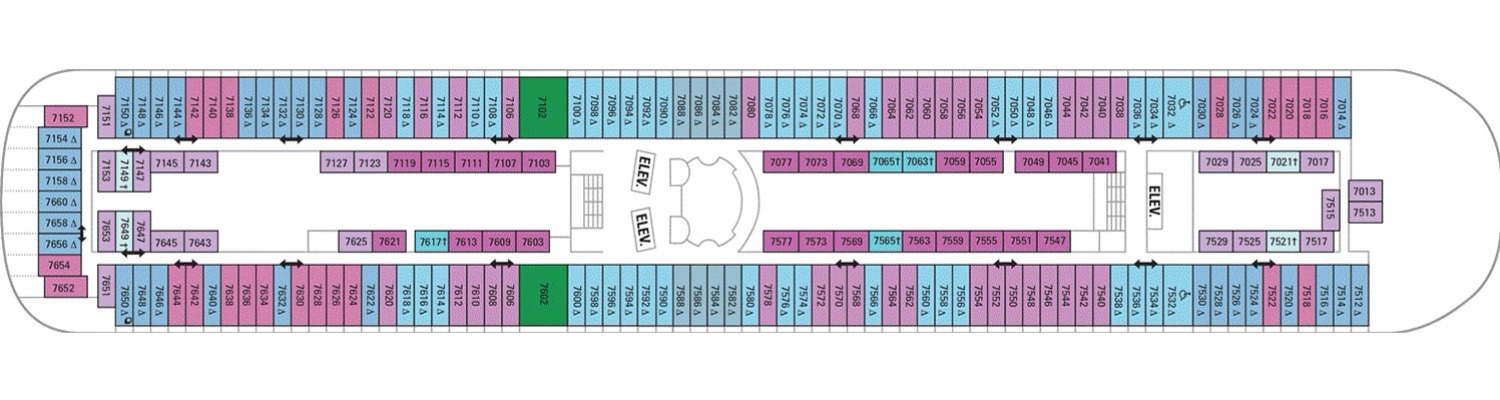 Vision of the Seas deck 7
