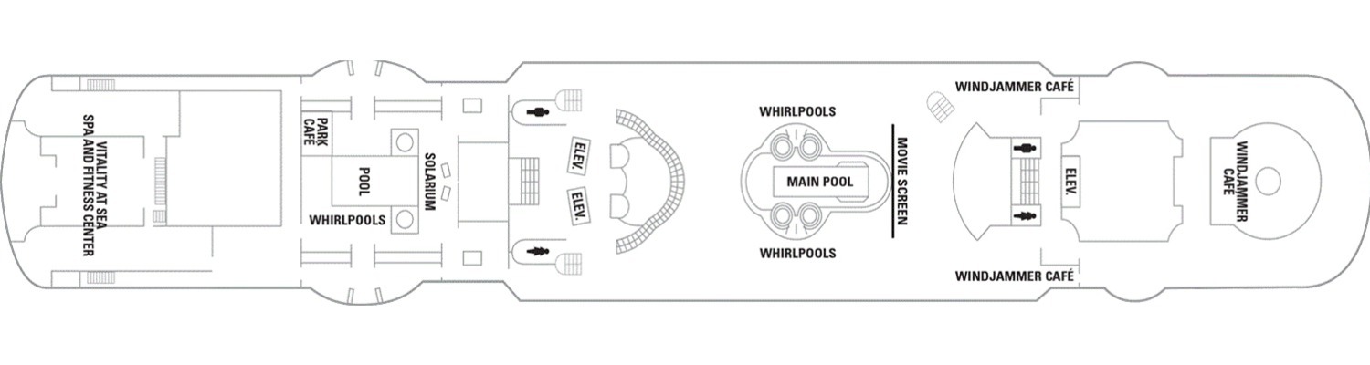 Vision of the Seas deck 9 