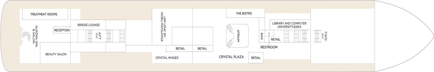 Crystal Cruises Crystal Grace Pont 5