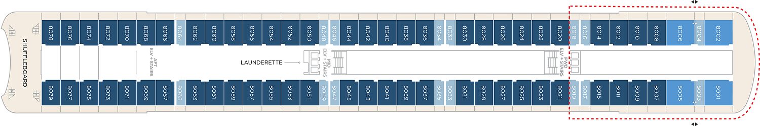 Crystal Cruises Crystal Serenity Pont 8