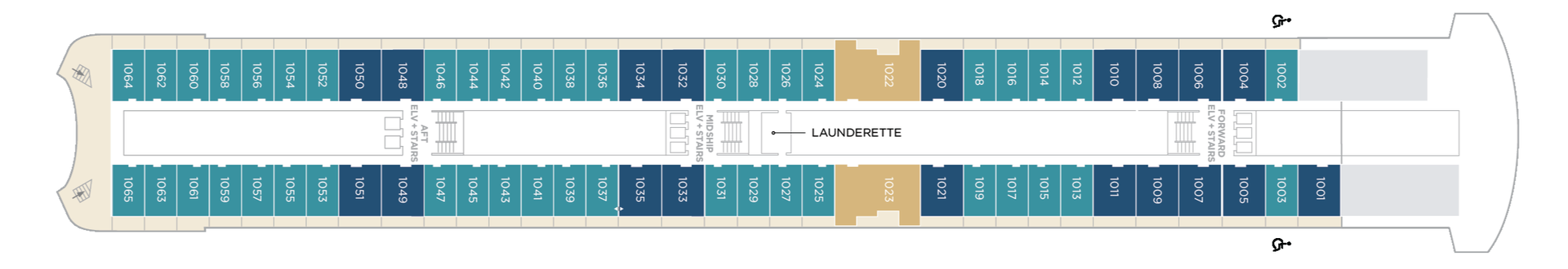 Crystal Cruises Crystal Symphony Pont 10
