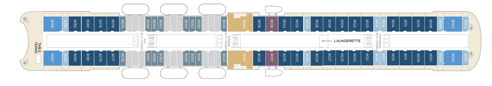 Crystal Cruises Crystal Symphony Pont 8