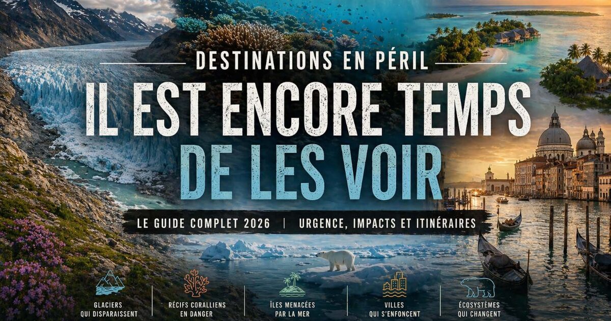 Images de destination en p&eacute;rils