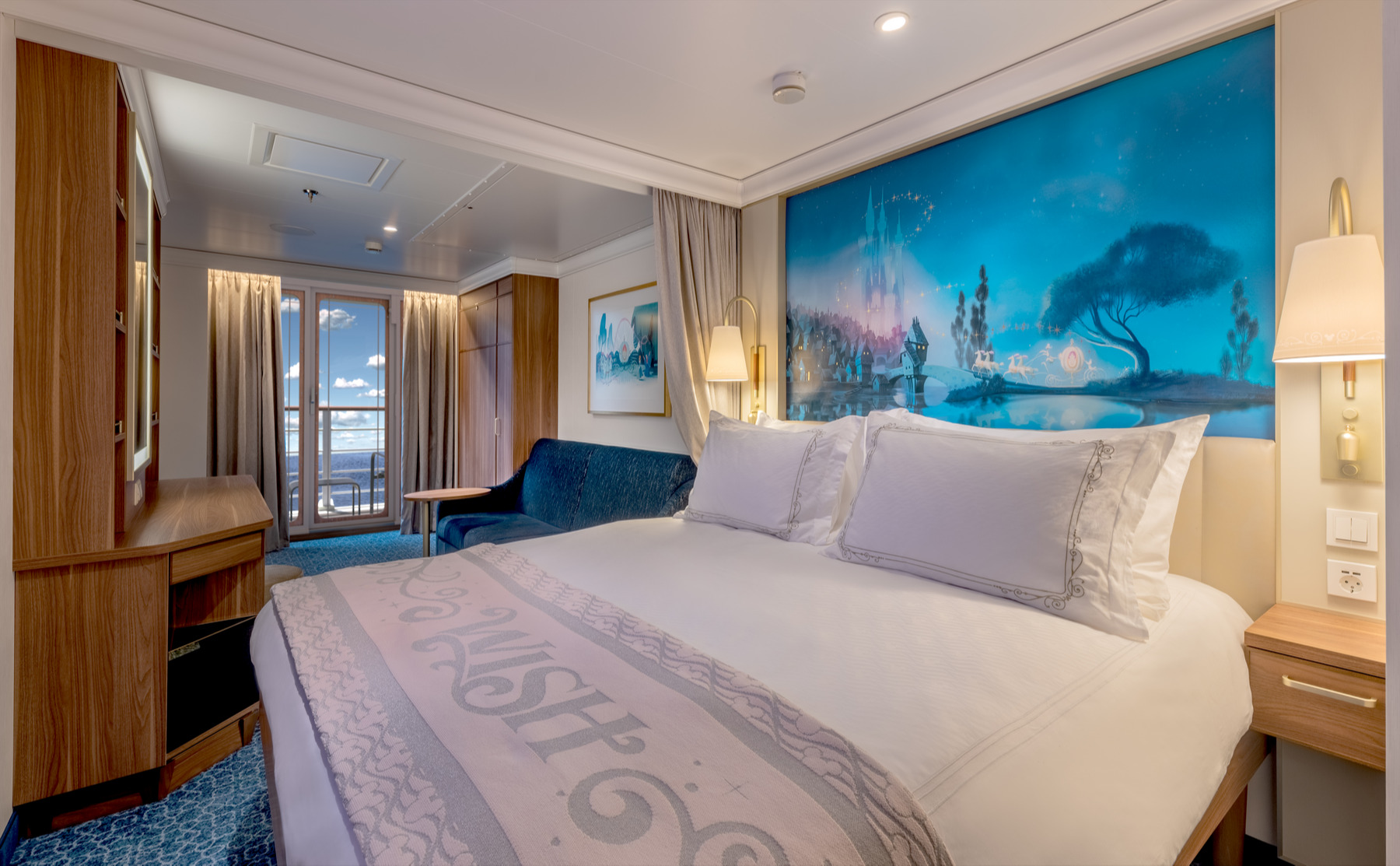 Disney Wish Verandah Stateroom Disney Wish Verandah Stateroom