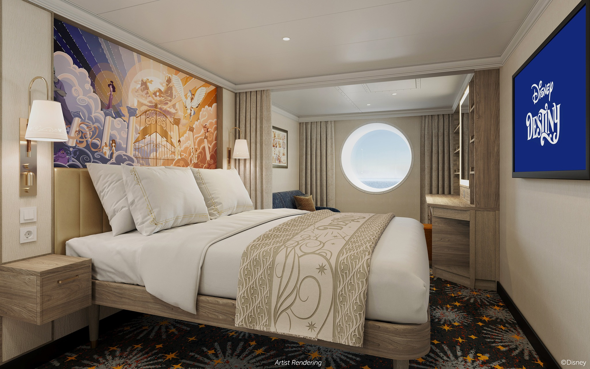 Disney Destiny Disney Cruise Line Stateroom