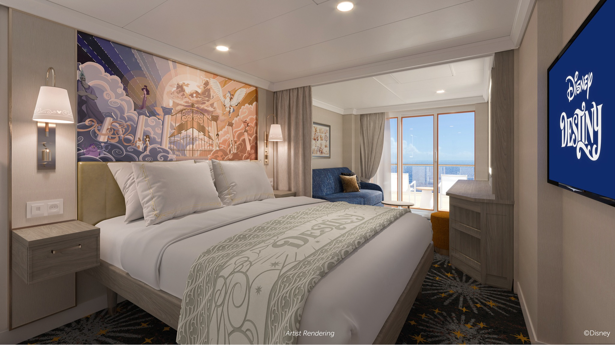 Disney Destiny Disney Cruise Line Stateroom