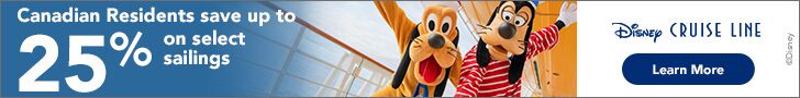 Canadian Residents - Save up to 25% on select Disney Cruise Line sailings Canadian Residents - Save up to 25% on select Disney Cruise Line sailings