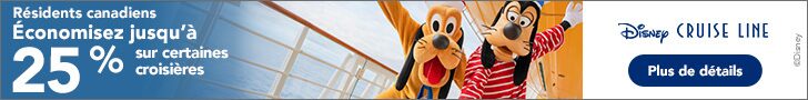 Résidents Canadiens - Économisez jusqu'à 25% sur certaines croisières Disney Cruise Line Résidents Canadiens - Économisez jusqu'à 25% sur certaines croisières Disney Cruise Line