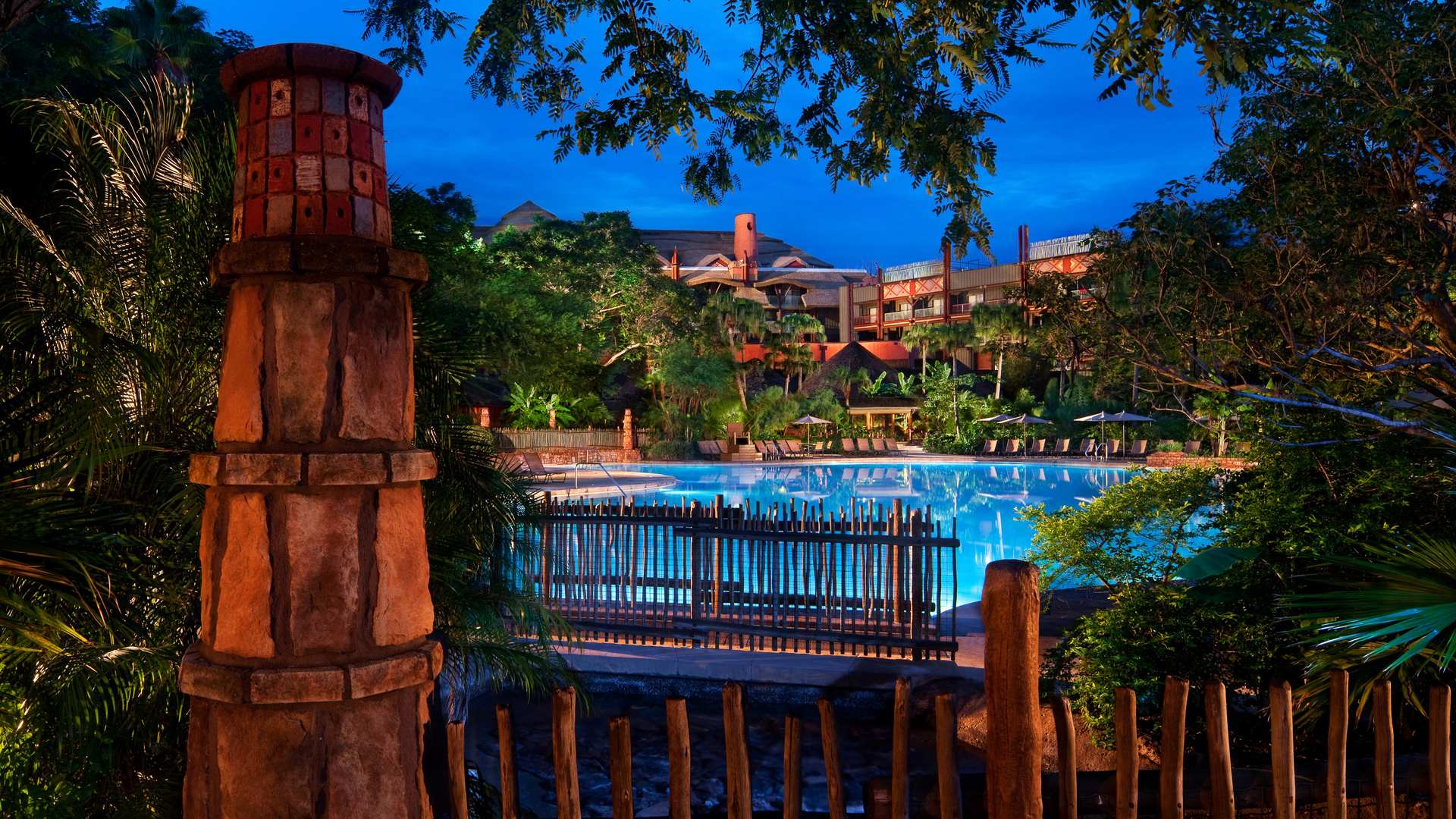 Pool at Disney’s Animal Kingdom Villas - Jambo House at Walt Disney World in Florida