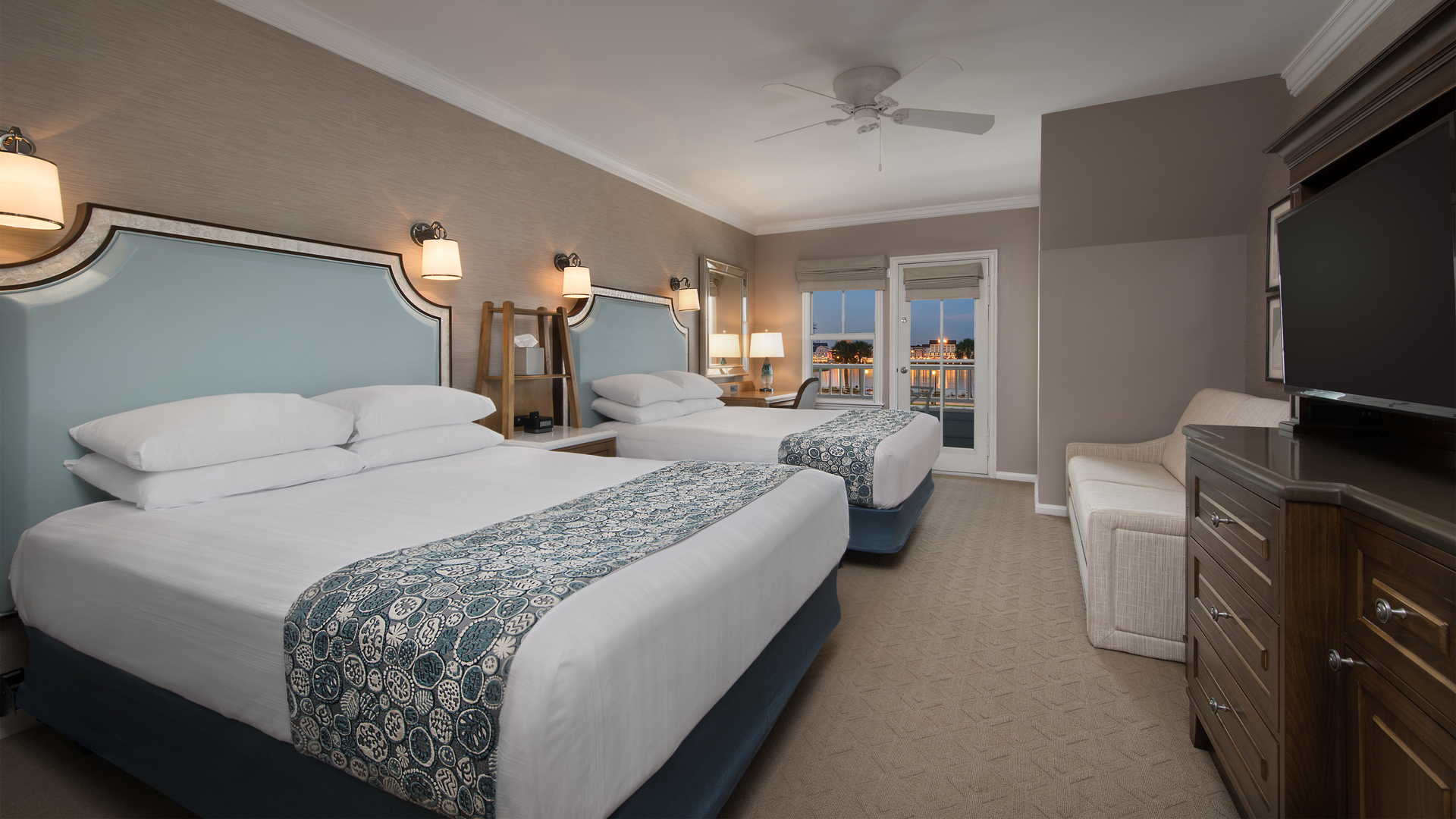 Room at Disney’s Beach Club Resort at Walt Disney World Resort in Florida