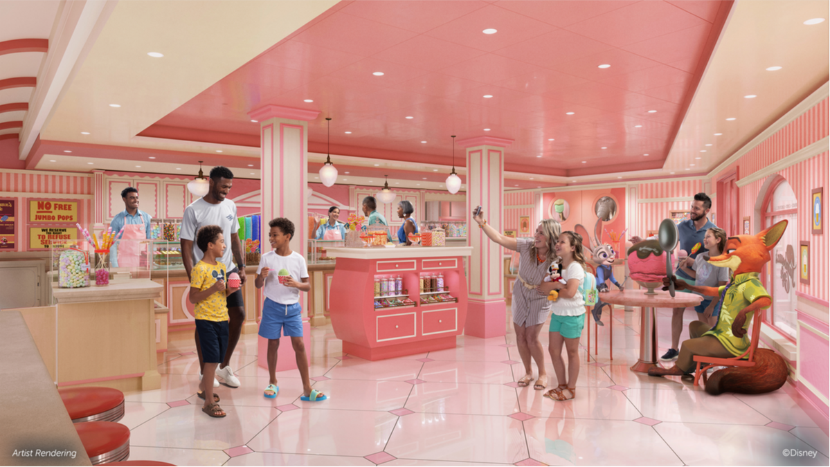 Disney Cruise Line Disney Treasure Jumbeaux Sweet Shop