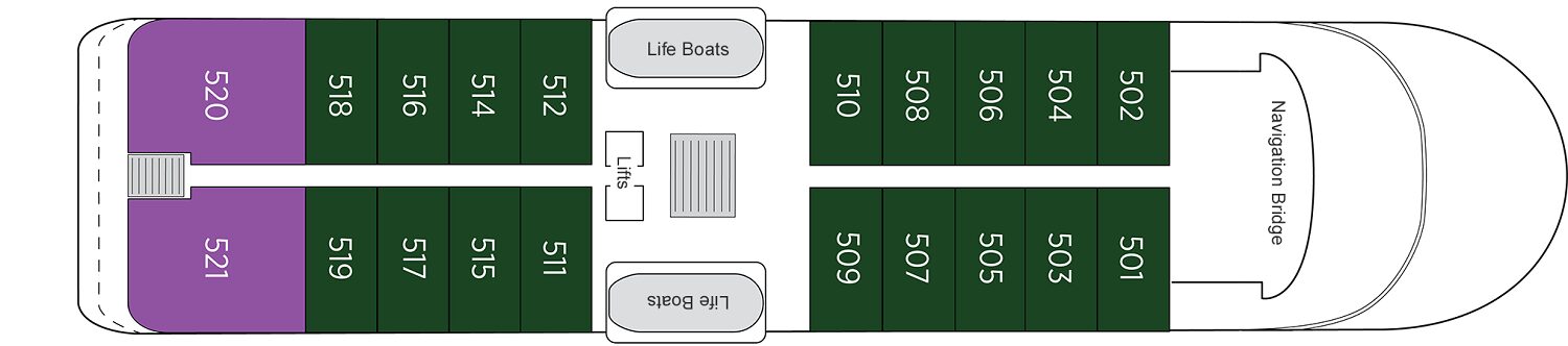 Emerald Waterways Emerald Xara Pont 5