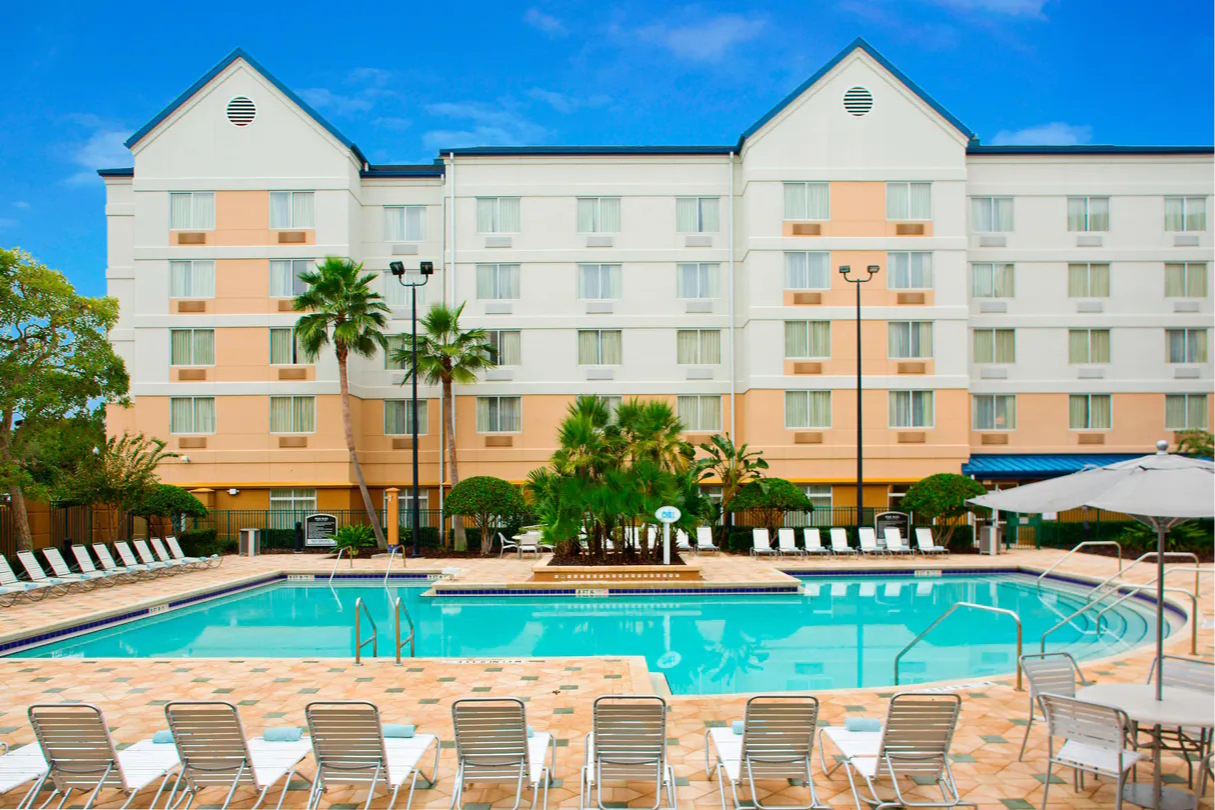 Pool at Fairfield Inn by Marriott Village Hotels in Lake Buena Vista