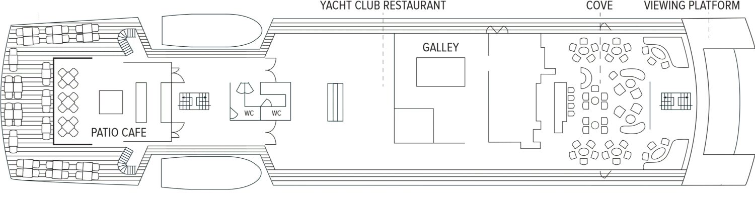 limblad expeditions National Geographic Islander II Promenade Deck