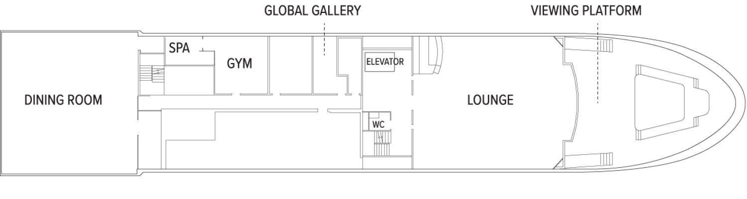 Lindblad Expeditions National Geographic Venture Lounge Deck
