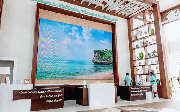 Front Desk at Margaritaville Island Reserve Cap Cana Hammock