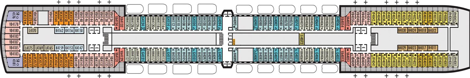 MS Eurodam pont 4.