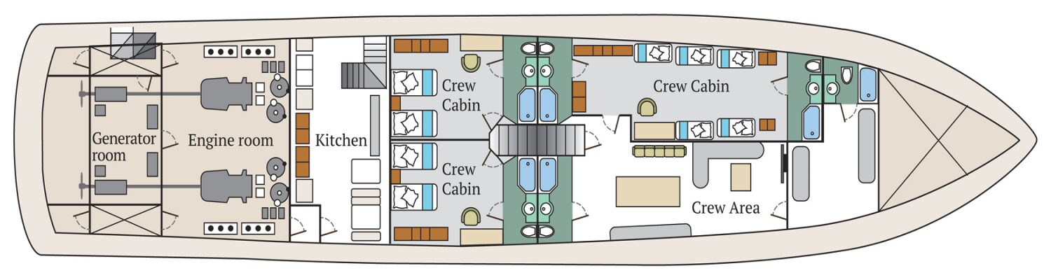 MS Infinity Lower Deck