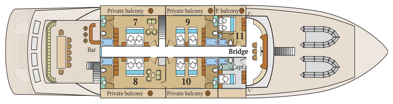 MS Infinity Upper Deck