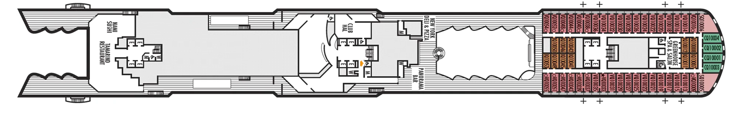 Ms Nieuw Statendam pont 10