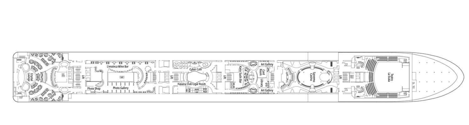 MSC Musica deck 7 Maestoso