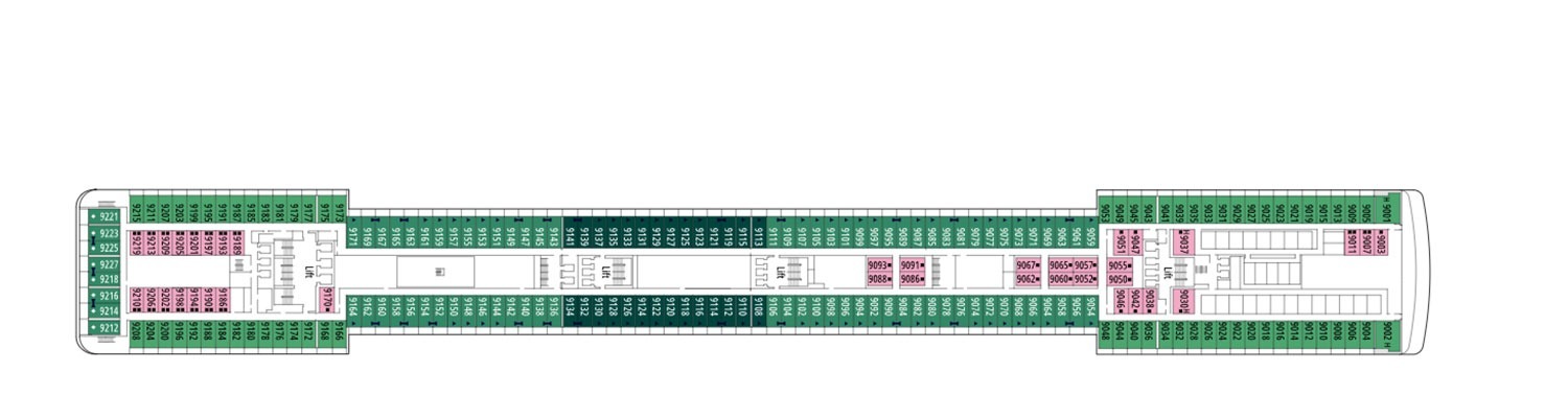 MSC Musica deck 9 Intermezzo