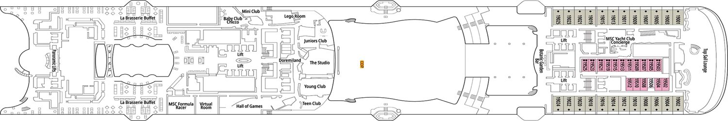 MSC World America Pont 19