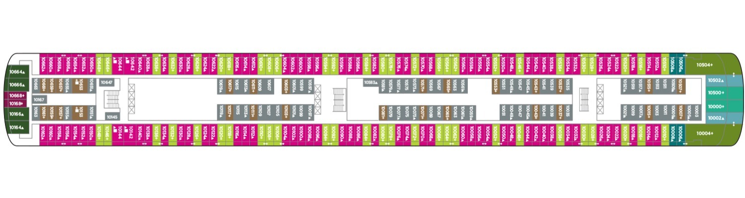 Norwegian Gem Deck 10
