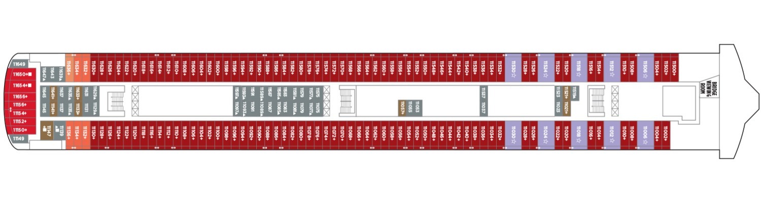 Norwegian Gem Deck 11