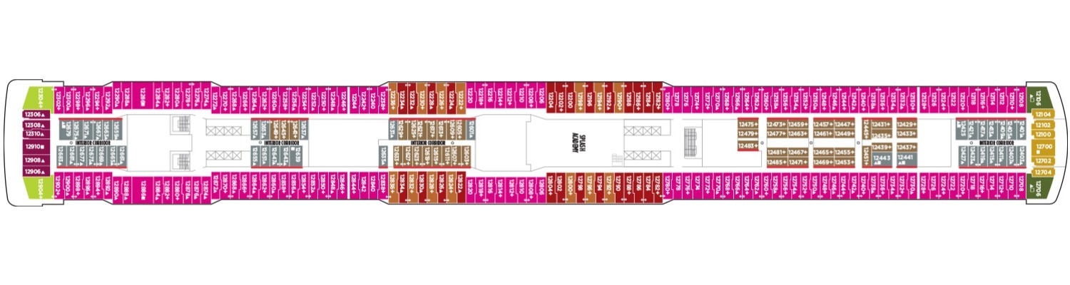Norwegian Getaway Deck 12